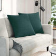 Vidaxl sofa kussens 2 st stof donkergroen 60 x 60 cm