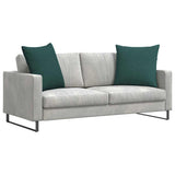 Vidaxl sofa kussens 2 pcs donkergroen 60 x 60 cm stof
