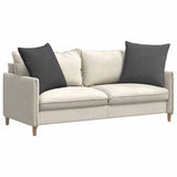 Vidaxl sofa kussens 2 stuks donkergrijs 60 x 60 cm cordstof