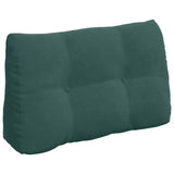 Vidaxl rugkussen donkergroen 80 x 24 x 50 cm fluweel