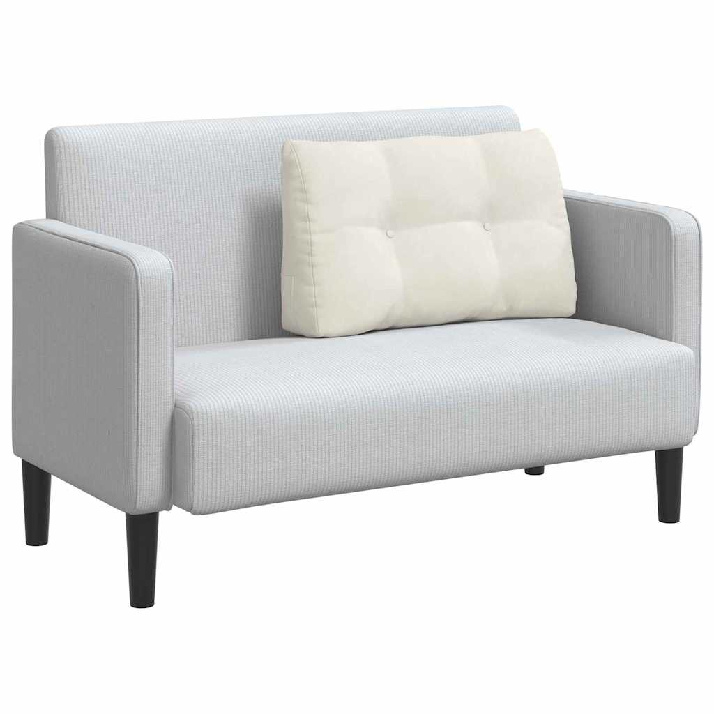 Vidaxl rugkussen crème 80 x 50 x 24 cm fluweel