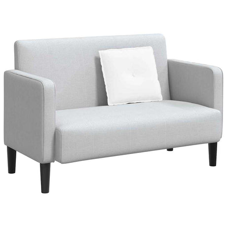 Vidaxl rugkussen wit 50 x 19 x 45 cm stof