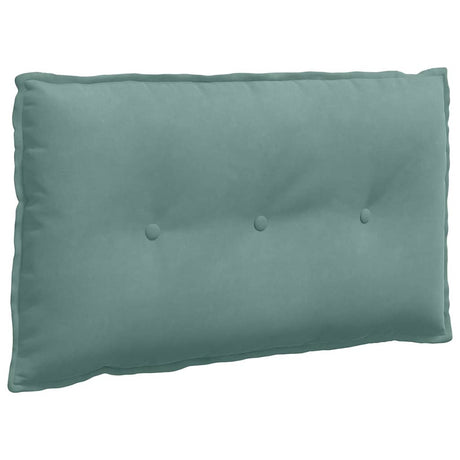 Vidaxl rugkussen zeegroen 80 x 50 cm cordstof