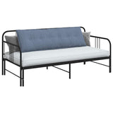 Vidaxl rugkussen blauw 160 x 50 cm cordstof