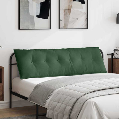 Vidaxl rugkussen jungle groen 160 x 50 cm katoen stof