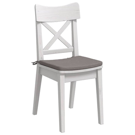 Vidaxl zitkussens 4 pcs taupe 40 x 40 x 3 cm stof