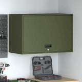 Vidaxl wandkast voor garage olijfgroen 80 x 40 x 53 cm