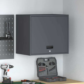 Vidaxl wandkast voor garage antraciet 60 x 40 x 53 cm