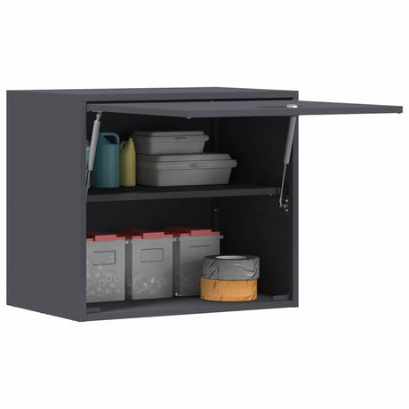 Vidaxl wandkast voor garage antraciet 60 x 40 x 53 cm