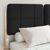 Vidaxl bedframe met gevoerd hoofdgedeelte zwart 120 x 200 cm