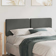 Vidaxl gestoffeerd hoofdbord bruin en licht grijs 135 cm