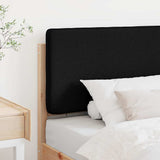 Vidaxl gestoffeerd hoofdbord bruin en zwart 75 cm massief grenenhout