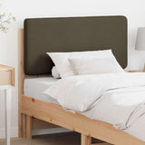 Vidaxl gestoffeerd hoofdbord bruin en taupe 75 cm massief grenenhout