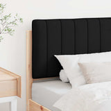 Vidaxl gestoffeerd hoofdbord bruin en zwart 75 cm massief grenenhout