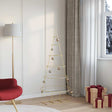 Vidaxl metalen kerstboom met standaard kuopio 150 cm staal goud