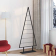 Vidaxl metalen kerstboom zwart 180 cm staal