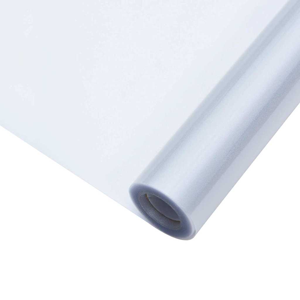 Vidaxl statisch raamfolie frosted grijs 45 x 500 cm pvc