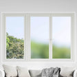 Vidaxl statisch raamfolie frosted grijs 90 x 500 cm pvc