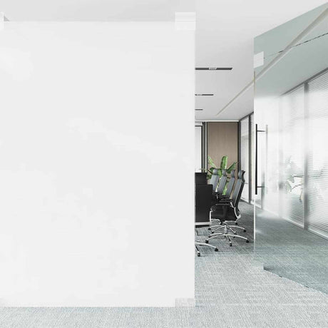 Vidaxl statisch raamfolie frosted wit 60 x 2000 cm pvc