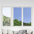 Vidaxl statisch reflecterend zonnevensterfolie zilver 60 x 1000 cm pvc