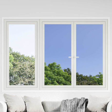 Vidaxl statisch reflecterend zonnevensterfolie zilver 90 x 1000 cm pvc