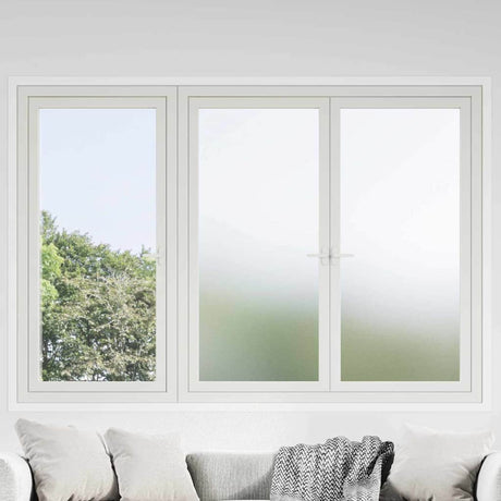 Vidaxl zelfklevende raamfolie frosted wit 60 x 1000 cm pvc