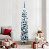 Vidaxl kunstkerstboom groen 180 cm pvc en staal en kunststof