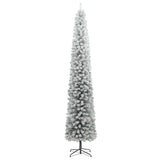 Vidaxl kunstkerstboom groen 270 cm pvc en staal en kunststof