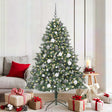 Vidaxl kunstkerstboom groen 180 cm pvc en plastic en staal