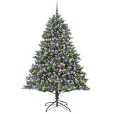 Vidaxl kunstkerstboom groen 180 cm pvc en plastic en staal