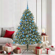 Vidaxl kunstkerstboom groen 180 cm pvc en plastic en staal