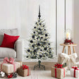Vidaxl artificial pre-lit kerstboom met ballenset groen 120 cm