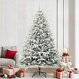 Vidaxl artificial pre-lit kerstboom met ballenset groen 240 cm