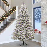 Vidaxl kunstkerstboom 300 cm 300 led's warmwit pvc en staal