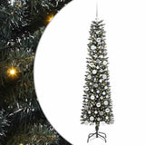 Vidaxl kunstkerstboom met 300 led groen 180 cm pvc en plastic en staal