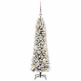 Vidaxl kunstkerstboom met 150 led wit 120 cm pvc en metaal en plastic