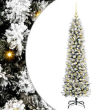 Vidaxl kunstkerstboom met 150 led wit 150 cm pvc en metaal en plastic