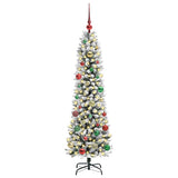 Vidaxl kunstkerstboom met 150 led wit 150 cm pvc en metaal en plastic