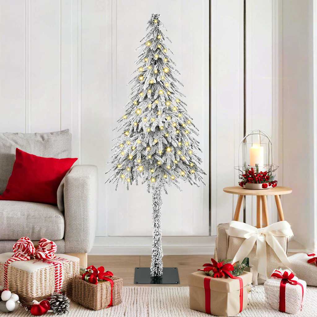 Vidaxl kerstboom wit 150 cm pe en staal