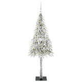 Vidaxl kerstboom met 150 led met standaard wit 150 cm pe en staal