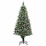 Vidaxl kunstkerstboom groen 180 cm pvc en staal en kunststof
