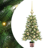 Vidaxl kerstboom met 150 led met standaard groen 65 cm pe
