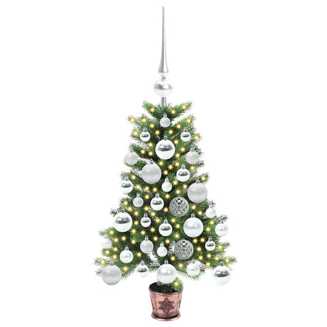 Vidaxl kerstboom met 150 led met standaard groen 65 cm pe