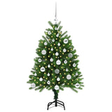 Vidaxl kerstboom met 150 led met standaard groen 120 cm pe