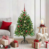 Vidaxl kerstboom met 150 led met standaard groen 120 cm pe