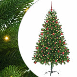 Vidaxl kerstboom met 300 led met standaard groen 180 cm pe