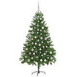 Vidaxl kerstboom met 300 led met standaard groen 180 cm pe