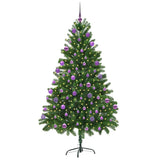 Vidaxl kerstboom met 300 led met standaard groen 210 cm pe