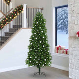 Vidaxl kerstboom met 300 led met standaard groen 240 cm pe
