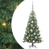 Vidaxl kerstboom met 150 led met standaard groen 120 cm pvc